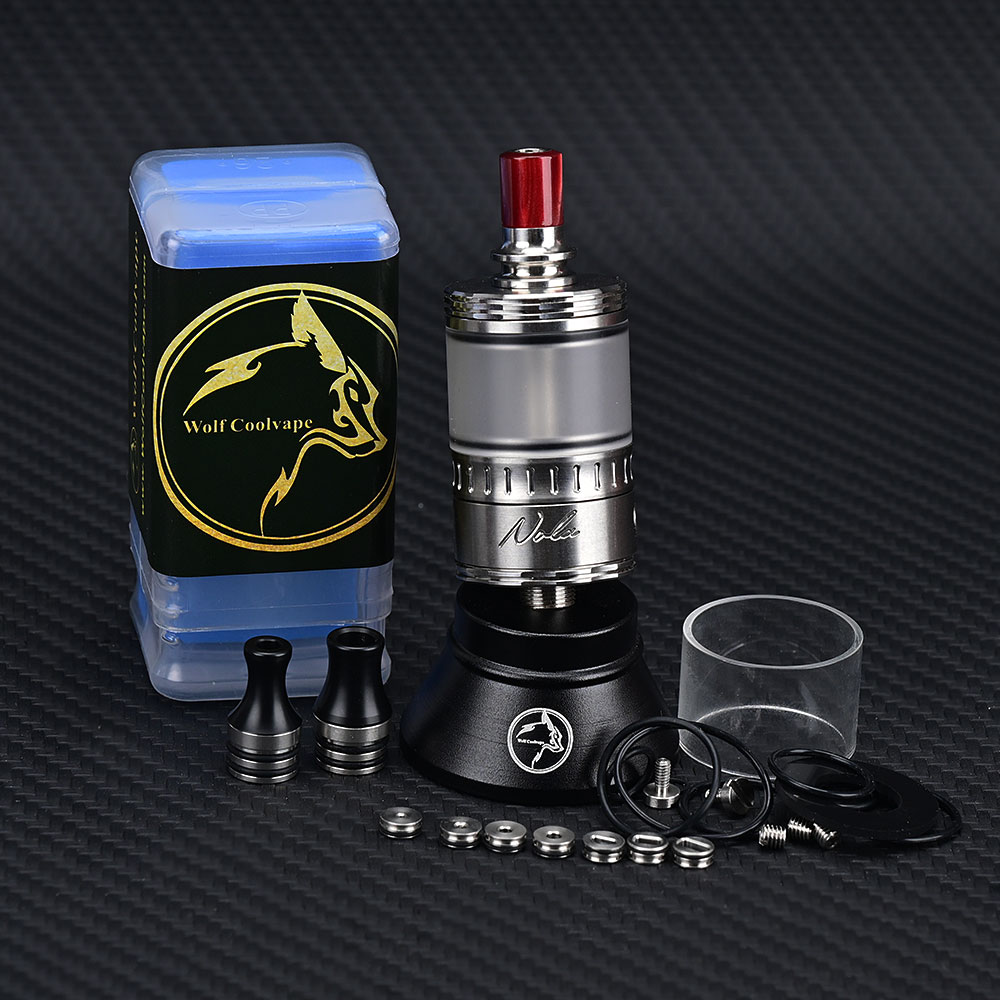 Wolfcoolvape NOLA RTA Rebuilda - Vaping Air recension och pris