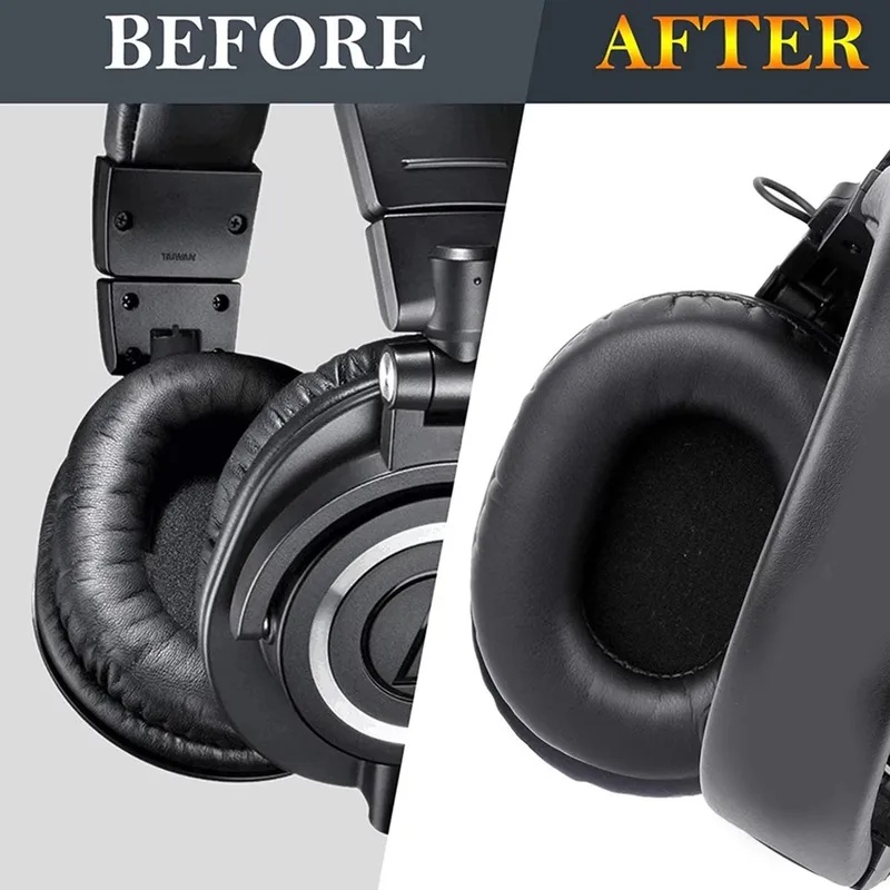For M50X Replacement Ear pads  - Audio Technica Headphone Ath-M20X recension och pris