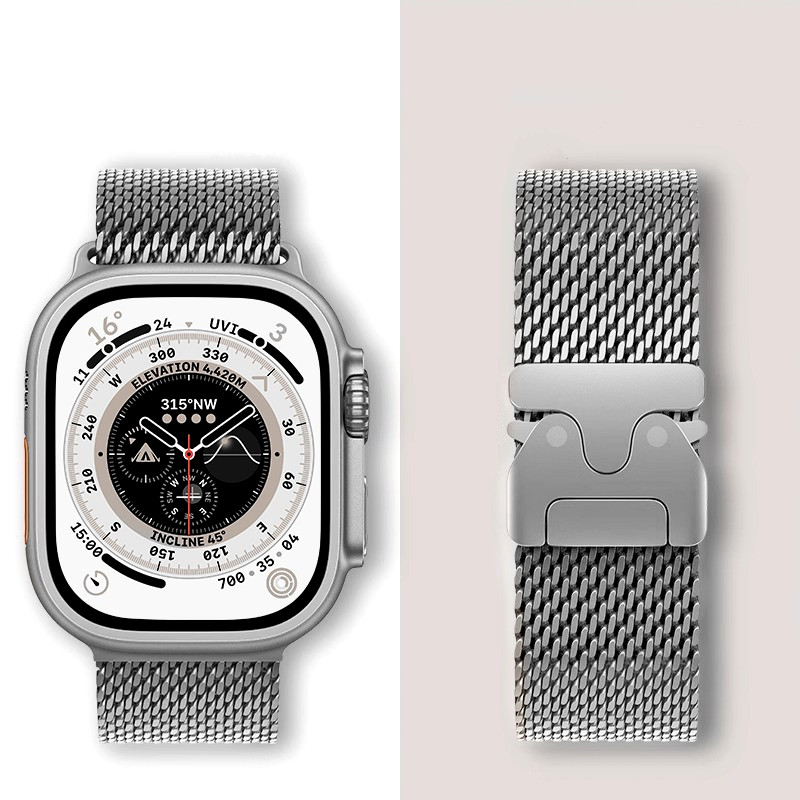 Milanese Loop for Apple Watch  - Mesh Coil Strip recension och pris