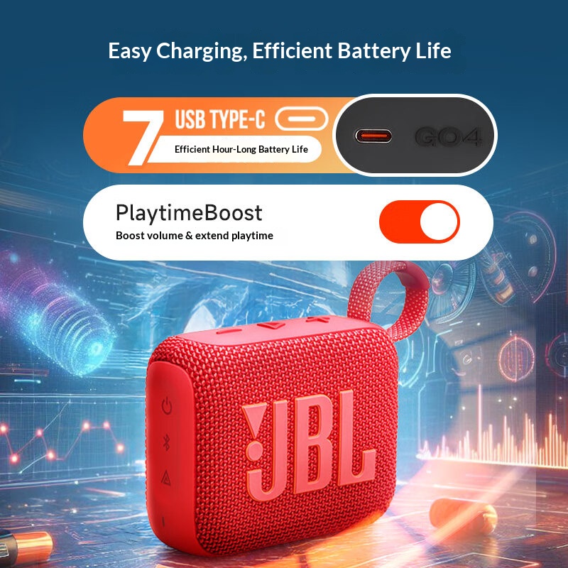 JBL GO4 Waterproof Mini Sound  - Jbl Speaker Go 4 recension och pris