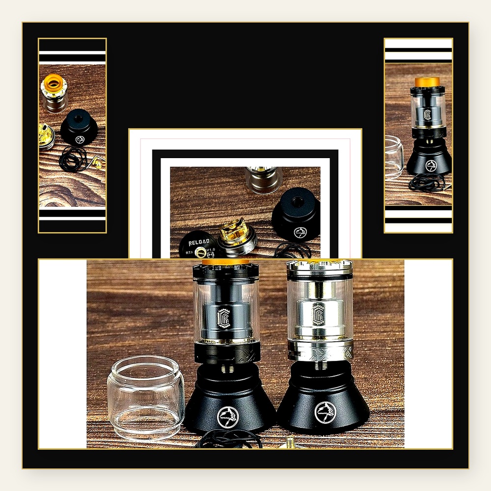 ReLoad RTA 24mm 3.5ml Top Fill - Accessories For Vaping recension och pris