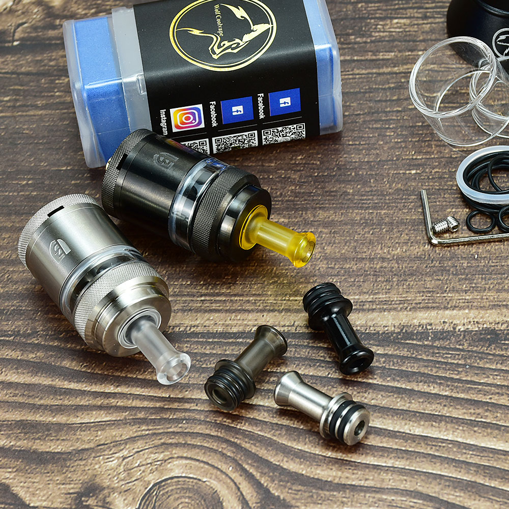 Berserker Mini V3 MTL Tank wit - Vaping Air recension och pris