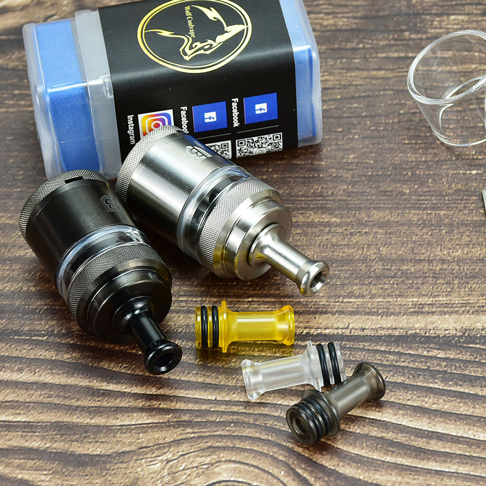 Berserker Mini V3 MTL Tank wit - Vaping Air recension och pris
